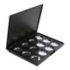 thumbnail image 1 of Caja de paleta magnética vacía de 12 ranuras para maquillaje en polvo con sombra de ojos c / sartenes, 1 of 5