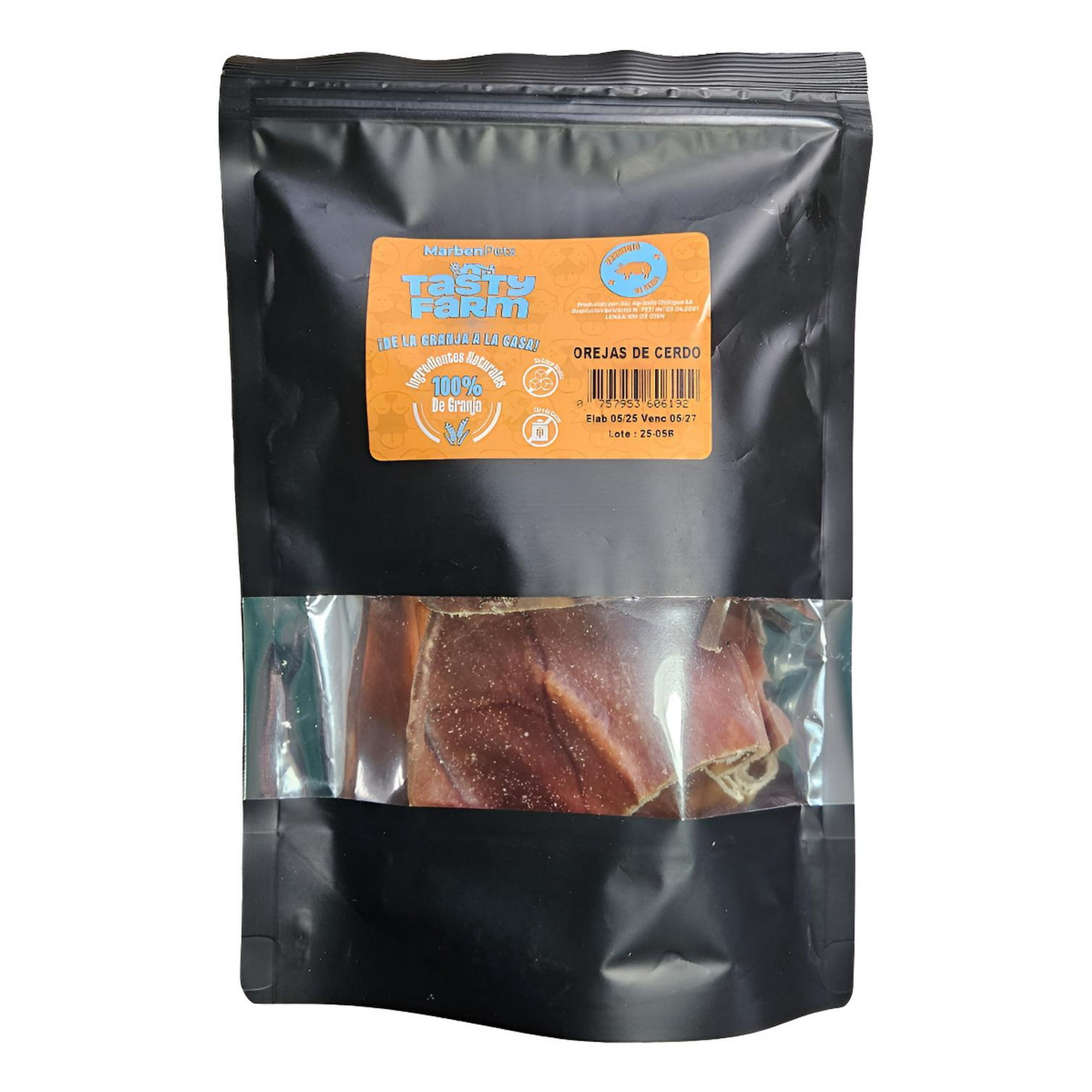 Tasty Farm Orejas De Cerdo Snack Para Perros 4 Unidades