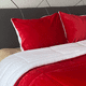 thumbnail image 2 of Acolchado Corderito Liso Rojo King, 2 of 3