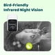 thumbnail image 3 of Casita para pájaros Birdfy con cámara inteligente 1080p, visión nocturna y panel solar, 3 of 9