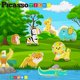 thumbnail image 3 of Bloques de construcción magnéticos PicassoTiles Safari Animals x8 Kids 3+, 3 of 7