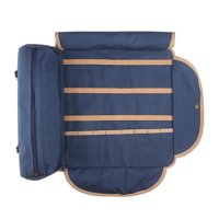 Magideal - Bolsa De Barman Con Correa Para El Hombro, Bolsa Enrollable Para Bar, Accesorios Para Bolso De Mano, Herramienta De Cóctel, Bolso Cruzado Para Fiesta , Azul