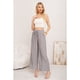 thumbnail image 2 of Pantalon Palazzo Mujer Verano Casual Pretina Alta Linea 3009, 2 of 3