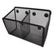 thumbnail image 3 of Soporte De Lápiz Magnético Cesta De Malla Negra Para El Armario Refrigerador Tabla 2 Grid, 3 of 5
