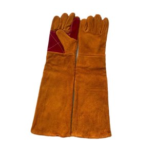 Ioensy - Guantes Largos Para Manipulación De Animales, Resistentes A Mordeduras Para Chimenea, 60 Cm, 2 Capas De Grosor.