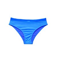 Samia - Bikini Calzón Con Transparencia Azul Xl