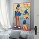thumbnail image 3 of Bienvenido a Casa, Wally Darling Cuadro decorativo colgante - Arte de pared - Póster enmarcado - Decoración de pared - Regalos para familia, amigos y aficionados 40*60 cm, 3 of 6