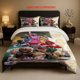 thumbnail image 1 of Classic Dinosaur Team Pattern Bedding Set Soft and Comfortable Bedding Set Suitable for All Seasons, 1 of 5