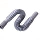 thumbnail image 1 of 1pc Flexible And Expandable Drain Pipe Tube S Trap, Universal Plastic Angle Simple Extension Tube For Kitchen Bathroom Sink Sewer Drain Wash Basin, 1 of 5