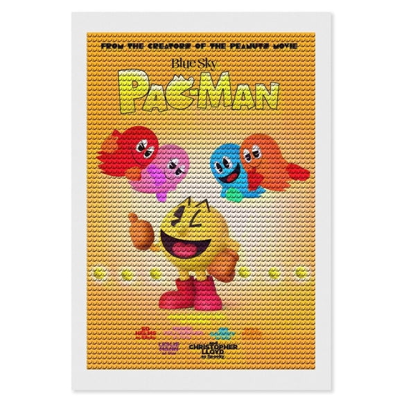 Kit de Pintura de Diamantes Pac-Man Desmarcar