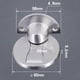 thumbnail image 2 of Tope de puerta magnético invisible, níquel satinado cepillado, sin taladro, con adhesivo 3M, de acero inoxidable., 2 of 7