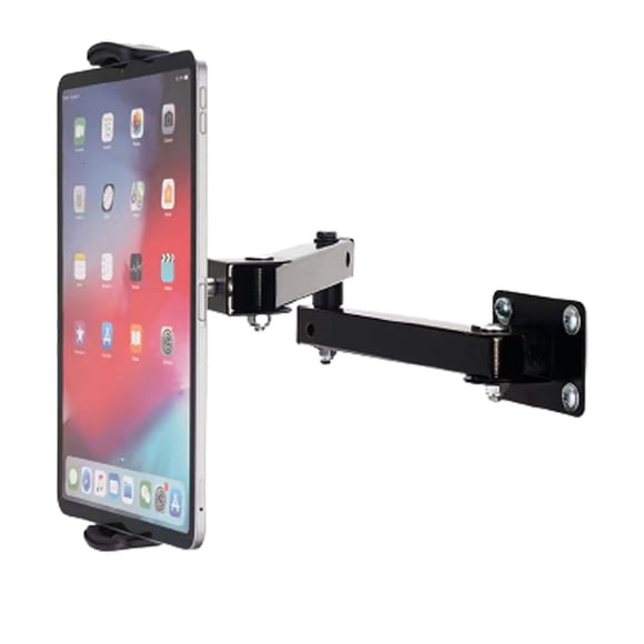Soporte de pared para tableta GSRUAN ajustable y plegable de 4,7 a 12,9 pulgadas
