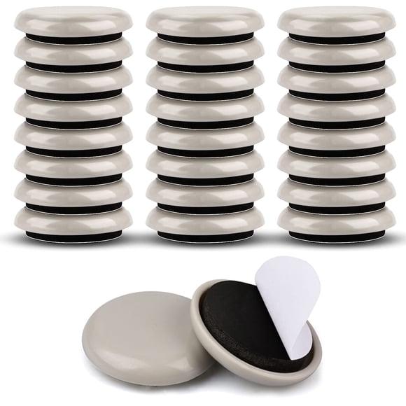 Deslizadores para Muebles EASTWONDER 3.2 cm 24 piezas para Pisos Alfombrados