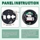thumbnail image 5 of Safe Lock Electrónico Safe Lock Safe Lock Repuesto Cromo, 5 of 7