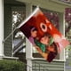 thumbnail image 3 of Red Bandera impresa con temática, regalo perfecto para fanáticos, amigos y familiares, y adecuada para actividades al aire libre e interiores, decoraciones de fiesta. 120*180CM, 3 of 6