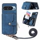 thumbnail image 1 of Funda Tipo Cartera con Correa Cruzada para Google Pixel 9/9 Pro Protección Contra Golpes Azul, 1 of 6