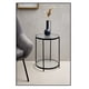 thumbnail image 2 of Mesa Redonda Ø40 Cm H50 Cm Metal Negro, 2 of 2