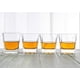 thumbnail image 4 of Juego de 6 copas de vino transparentes de 9.1 oz cada una, 6 copas cuadradas de vidrio, 4 of 5