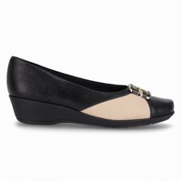 Zapato Mujer Negro/Beige Ivone 04 Piccadilly