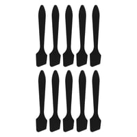 Magideal - 10 Piezas Barbacoa Multiusos Portátil Aplicar Pasta Térmica Maquillaje Profesional Utensilio De Cocina Herramienta Durable Negro Silicona