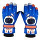 thumbnail image 3 of Niños Esquí Guantes De Invierno A Prueba De Viento Impermeable Snowboard Deportes Guantes Térmicos Azul L, 3 of 5