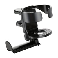 Magideal - Soporte Para Auriculares Colgador Base Giratoria Porta Vasos Estructura Resorte Material Aluminio Adecuado Para Escritorios Y Sillas De Juegos