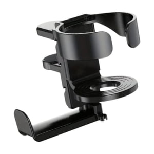 Magideal - Soporte Para Auriculares Colgador Base Giratoria Porta Vasos Estructura Resorte Material Aluminio Adecuado Para Escritorios Y Sillas De Juegos