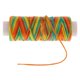 thumbnail image 1 of Cable de hilo de poliéster encerado plano de 1 rollo para accesorios de costura Rainbow, 1 of 5