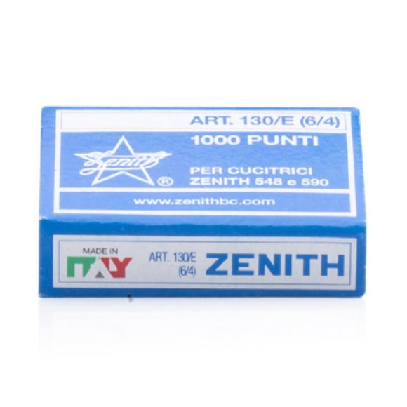 Zenith 130/E Grapas [Uso Estándar]: Tamaño 6/4 / Caja de 1000