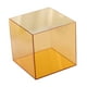 thumbnail image 3 of Vitrina Transparente Para Almacenamiento, Organizador De Cubos, Contenedor De Almacenamiento, Soporte De Exhibición Para Muñeca, Color Naranja, 3 of 3