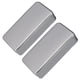 thumbnail image 1 of 2 unidades de mini sello tipo humbucker pastillas para guitarra eléctrica plata, 1 of 5