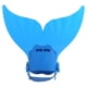 thumbnail image 1 of Aletas De Snorkel Para Nadar Con Dise?o De Sirena Equipo De Vestir Para Ni?as Y Ni?os Color Azul, 1 of 5