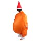 thumbnail image 2 of Disfraz De Disfraces Para Adultos De Pavo De Navidad Inflable, Traje De Noche De Despedida, 2 of 3