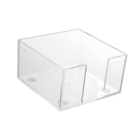 Magideal - Organizador De Escritorio Acrílico Para Notas Adhesivas, Soporte Autoadhesivo Para Bloc De Notas, Ideal Para Papelería, Escuela, Oficina, Profesores Y