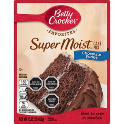 Premezcla Para Torta Chocolate Fudge Caja 432 G Betty Crocker