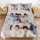 thumbnail image 1 of Stray Kids Reliable Thread Stitch Comfort Fit Layered Bedding Zipper Use Duvet Cover Sets Daily Style, 1 of 3
