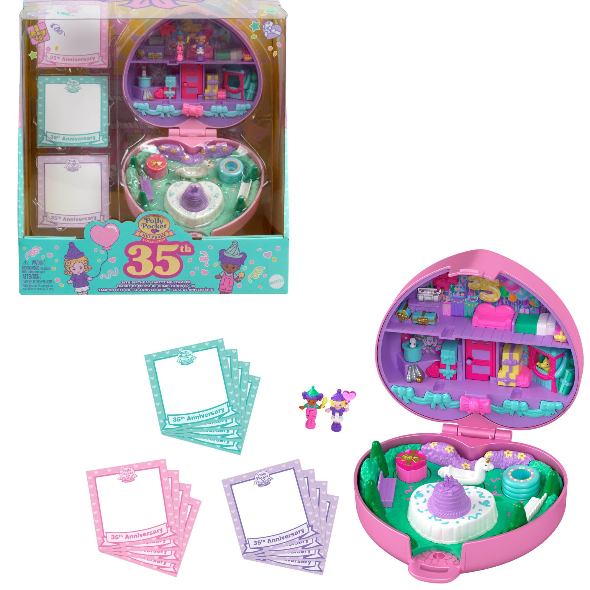 Muñecas Y Set De Juego Polly Pocket Collector Heritage Compact