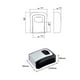 thumbnail image 5 of Caja Metalica Guarda Llaves Con Clave. Airbnb., 5 of 6