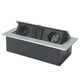 thumbnail image 3 of Caja De Conexión De Enchufe Empotrado Para Mesa Tomacorriente Eléctrico De CA Plata, 3 of 5