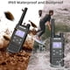 thumbnail image 3 of Walkie Talkies T3g Ip67 A Prueba De Agua Para Adultos (paquete De 2), 3 of 8
