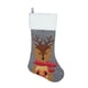 thumbnail image 4 of Medias Navideñas Para Fiestas, Medias Colgantes Navideñas Para Oficina, Hogar, Puerta, Ciervo, 4 of 5