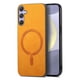 thumbnail image 1 of Magnetic Slim Case for Samsung Galaxy S25 Plus with Camera Guard & Anti-Scratch Back Yellow, 1 of 5