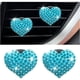 thumbnail image 1 of Clip de ventilación para ambientadores de automóviles, diseño exterior amoroso, diamantes de imitación de vidrio, decoración interior brillante del automóvil, hermosos accesorios para mujeres y niñas, 1 of 5