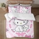 thumbnail image 1 of Charmmykitty 3-Piece Bedding Set For Kids Boys Girls Adult Cartoon Warm Cute Fashion Holiday Present Gift Bed Sheets, 1 of 5