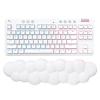 Teclado Gamer Logitech G715 Mecanico Rgb Inalámbrico Blanco