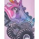 thumbnail image 3 of Camiseta Monster Jam Rose Sparkle Smash talla 7-8, 3 of 7