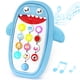 thumbnail image 1 of Teléfono de juguete QUERCITRON Baby Shark con funda para morder, luz y música, 1 of 9
