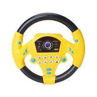 Magideal - Juguete De Volante Simulado Con Ventosa Juguete De Conducción De Simulación Juguete De Rueda Eléctrica Para Niños Para Marco De Escalada Al Aire Libre