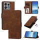 thumbnail image 1 of Funda Billetera Delgada para Motorola Edge 50 Pro 5G con Ranuras y Soporte Marrón, 1 of 6