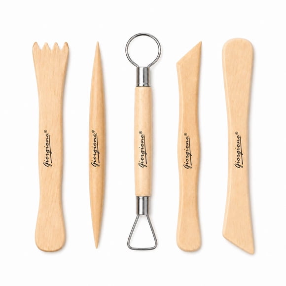Set 5 Herramientas Para Arcilla Cerámica Modelado - PS
